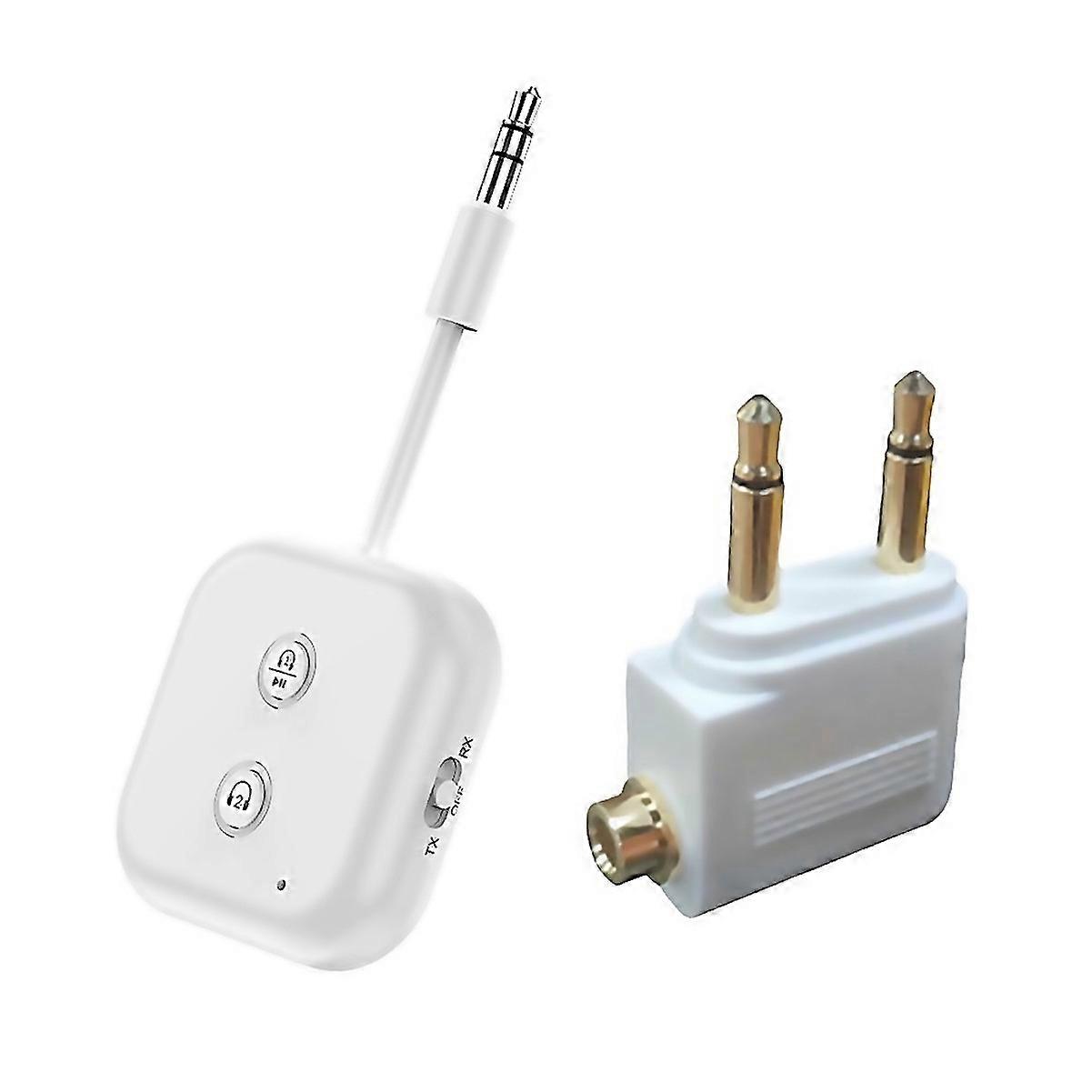 For Audio Transmitter Receiver 35mm Aux Stereo Wireless Adapter