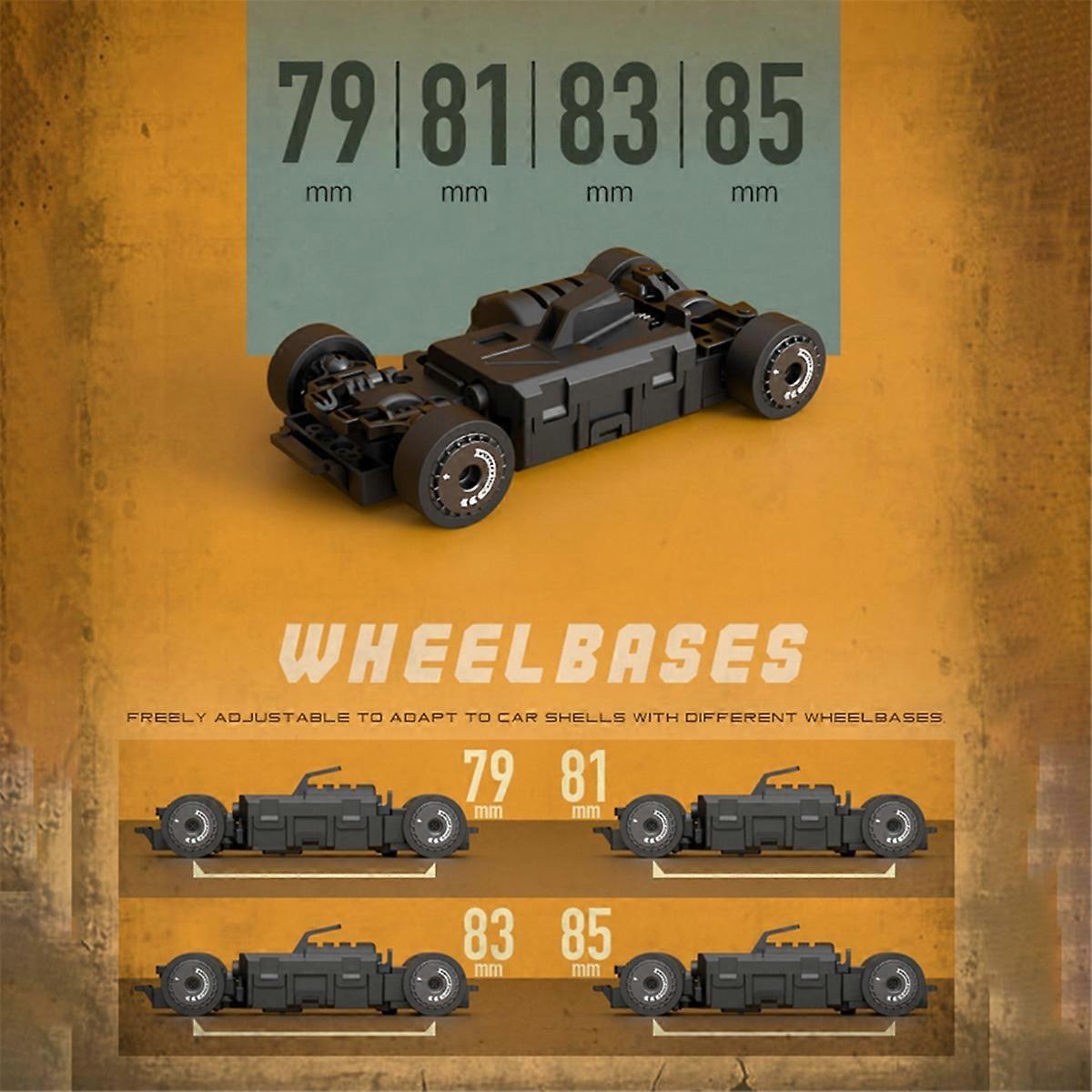  2.4G RC Drift Car 1/32 4WD Remote Control Car High Speed B