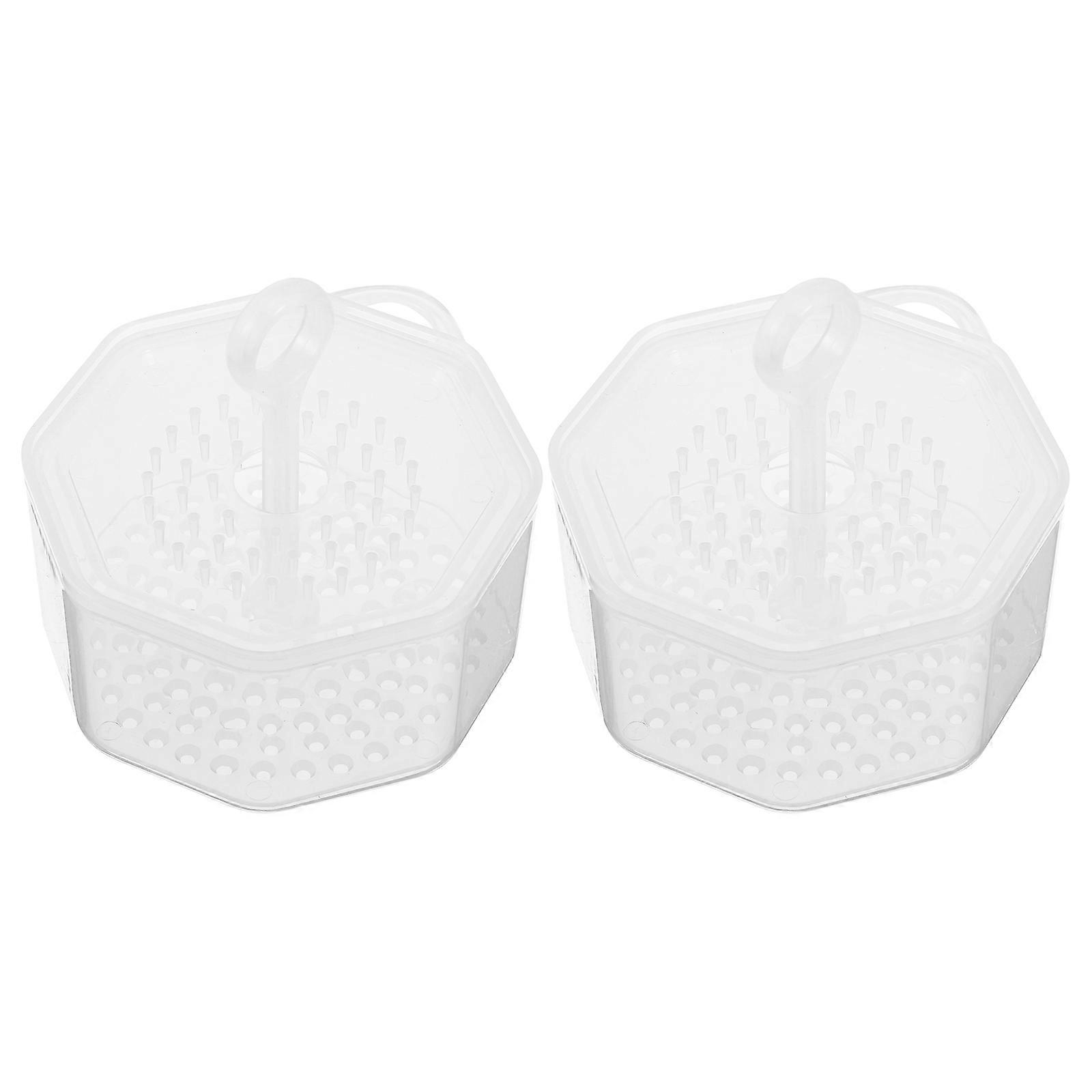 Home Use Cleansing Milk Foaming Tool Set 2Pcs White ABS