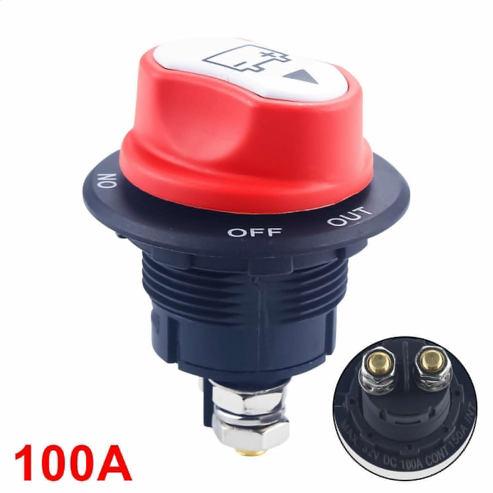 100a Battery Isolator Switch Disconnect Power Cut Off For Boat Truck