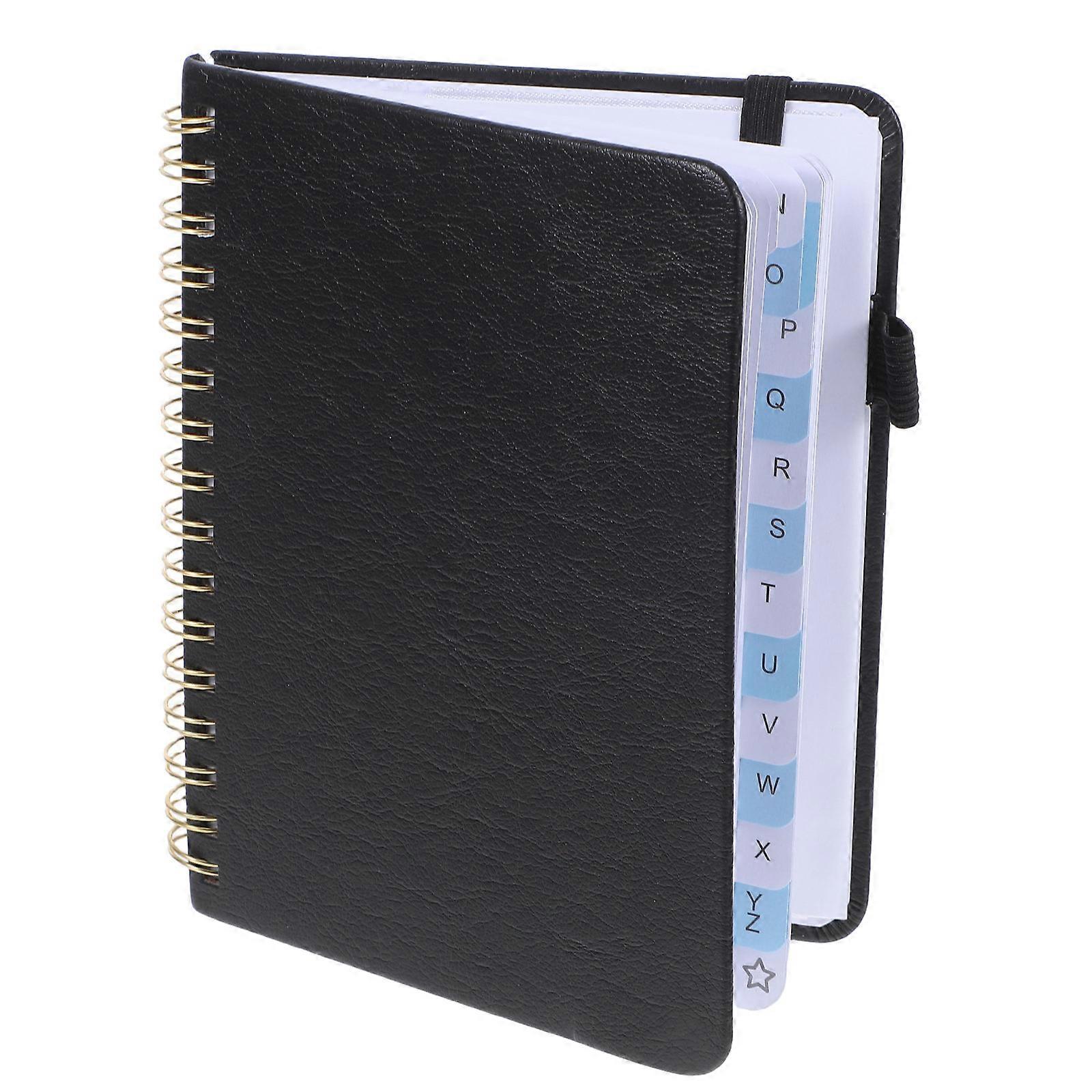 Alphabetized Notebook Spiral Notebook for Password Keeping 2Pcs Set