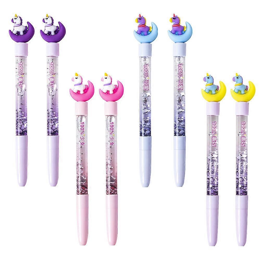 Cartoon Sign Pens Multi-Function Writing Gel Pens 16Pcs Assorted Color