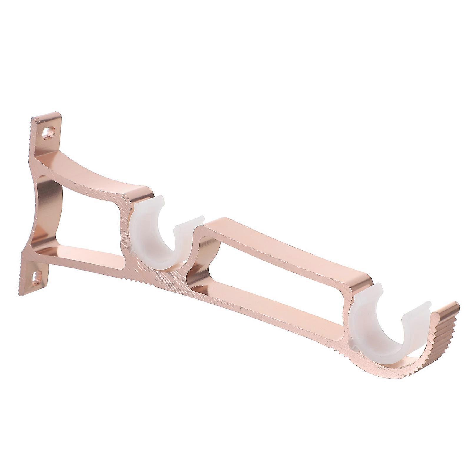 Curtain Rod Bracket Reliable for Home Use 2Pcs Thickened Aluminum Alloy