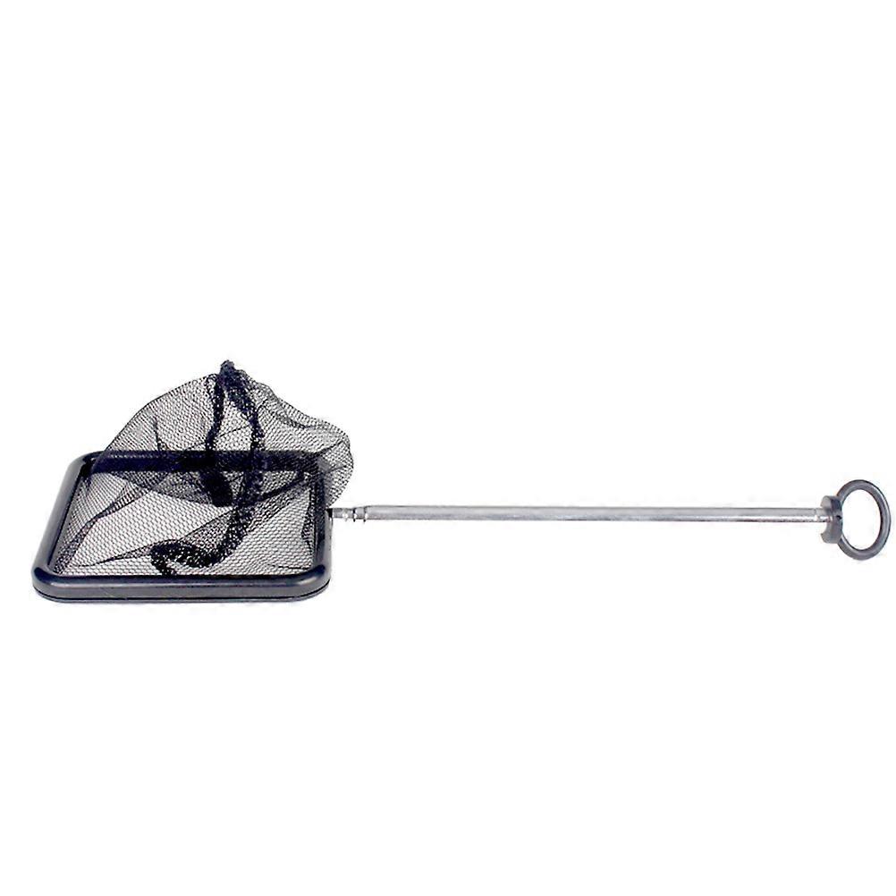 Fish Landing Net Stainless Steel Telescopic for Aquatic Pets 3Pcs