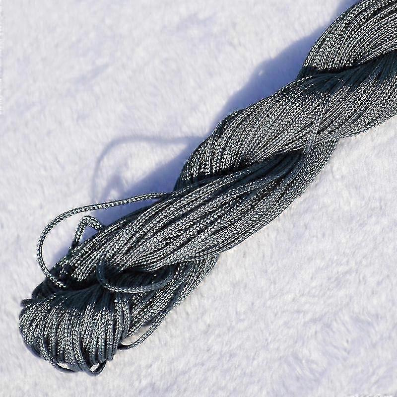 Home Party Supplies Chinese Knot Braided String DIY Macrame Cord 20m High Quality Tassels 1.0mm Beading String Bracelet Nylon Cord Thread Popular 2025
