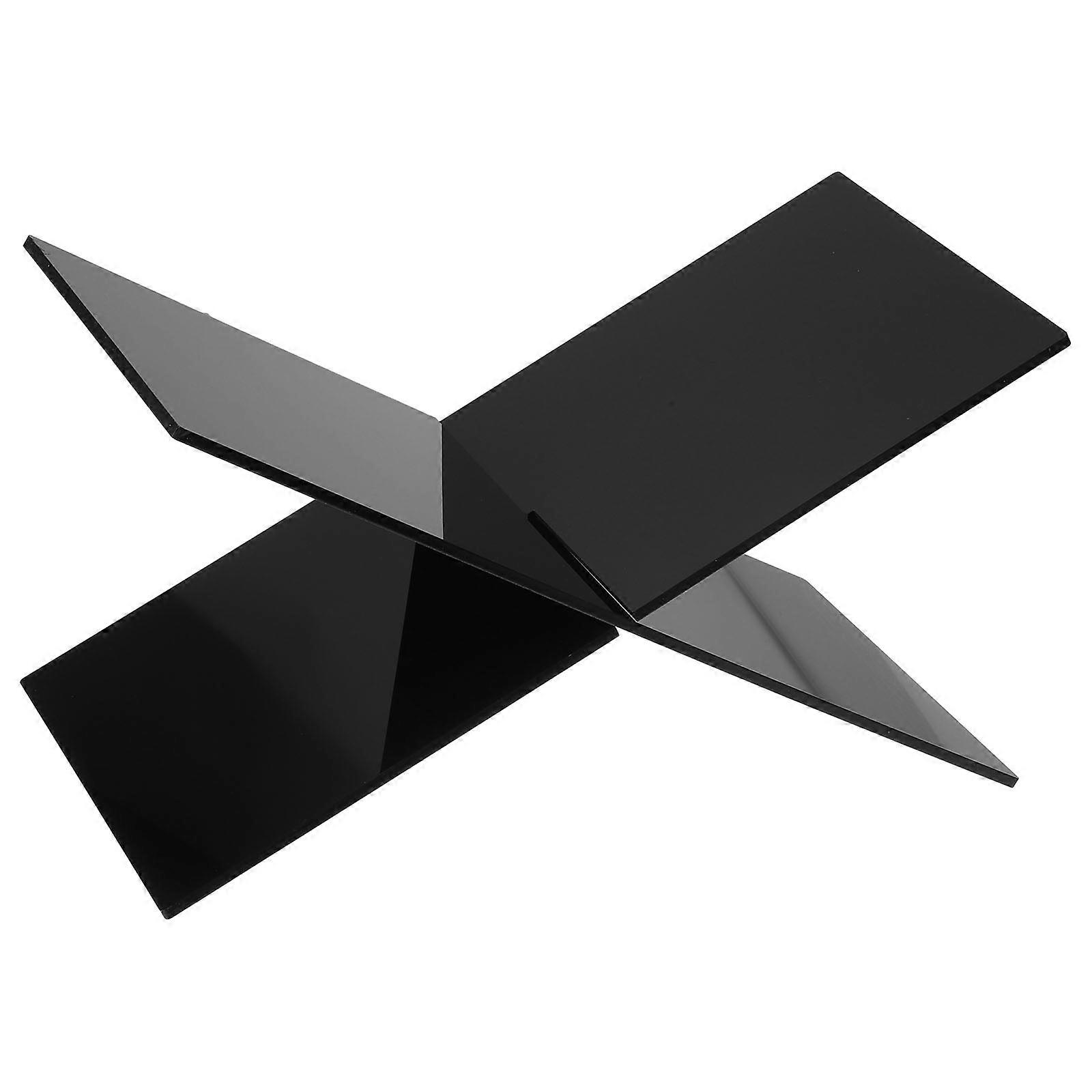 Black Acrylic Book Stand for Recipe Reading 3Sets Cooking Holder
