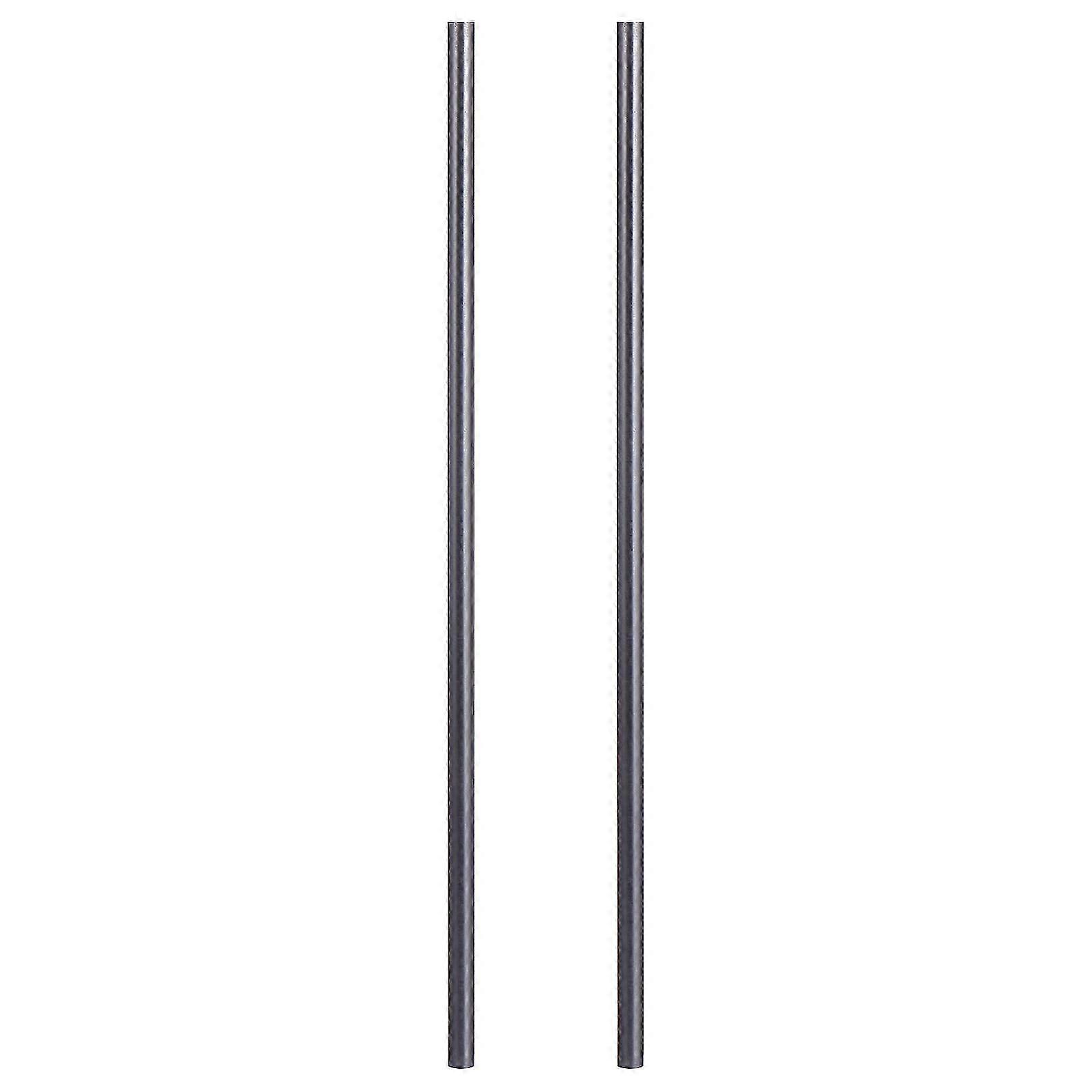 2Pcs Graphite Crucible Stirring Rod Stirring for Melting Casting Refining (Grey)