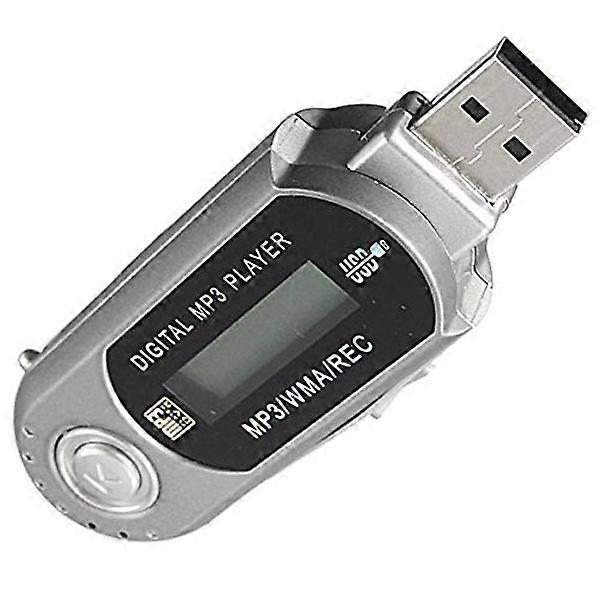 Mp3 Player Portable Digital Mp3 Player with 4GB Memory Silver