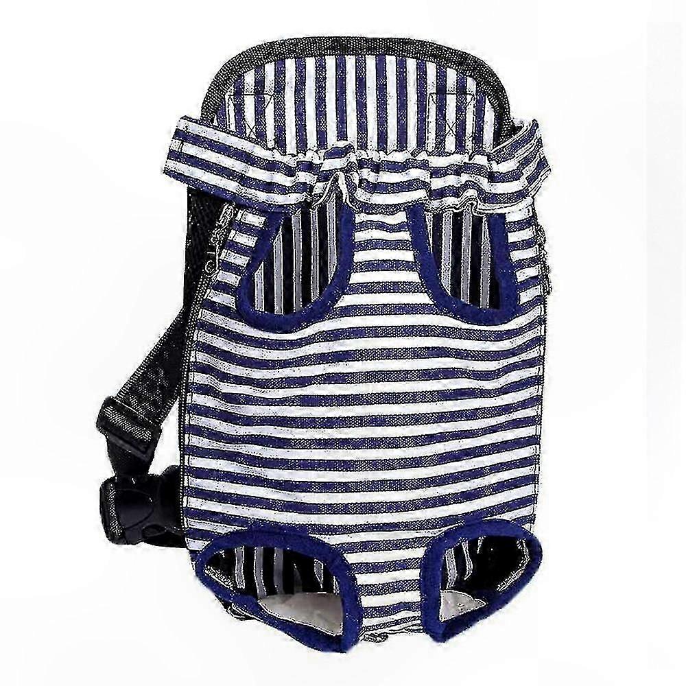 Pustende netting kjæledyrbærerryggsekk for hunder og katter, bærbar utendørs reiseveske