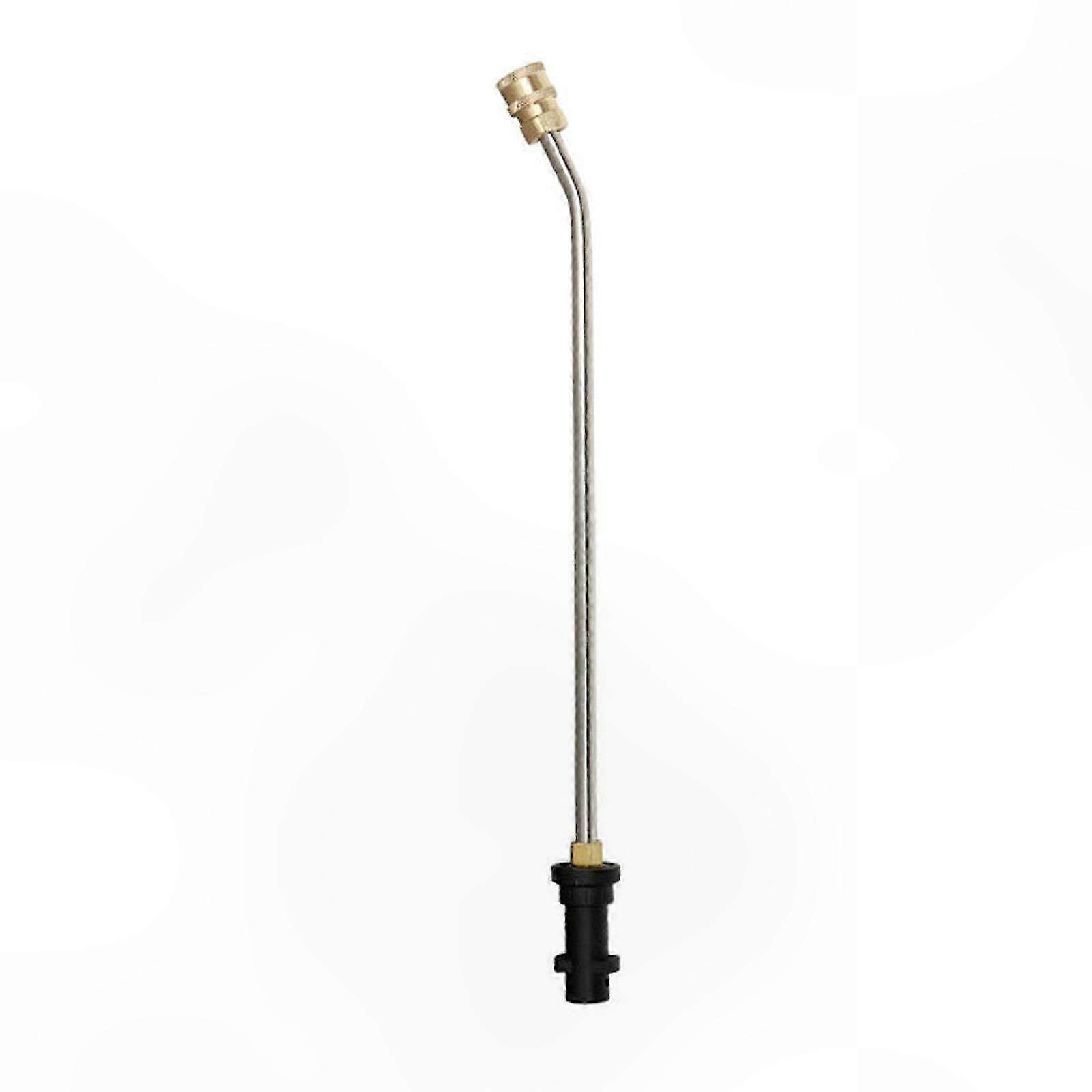 Stainless Steel Angled Extension Wand for Gutter Cleaning Attachments