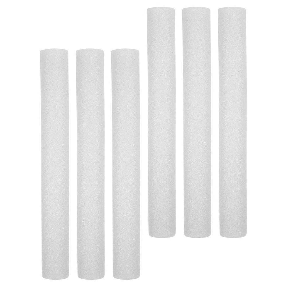 Foam Tubes for Floral Crafts White Foam Cylinders 18Pcs for DIY Projects