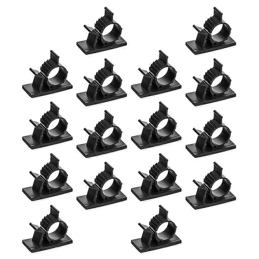 Adjustable Cord Clips for Cable Clip Organizer 2Pcs 1 Bag Black
