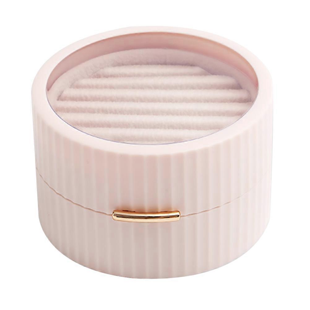 Multi-Function Pink Earring Storage Case for Jewelry Storage 3Pcs Set