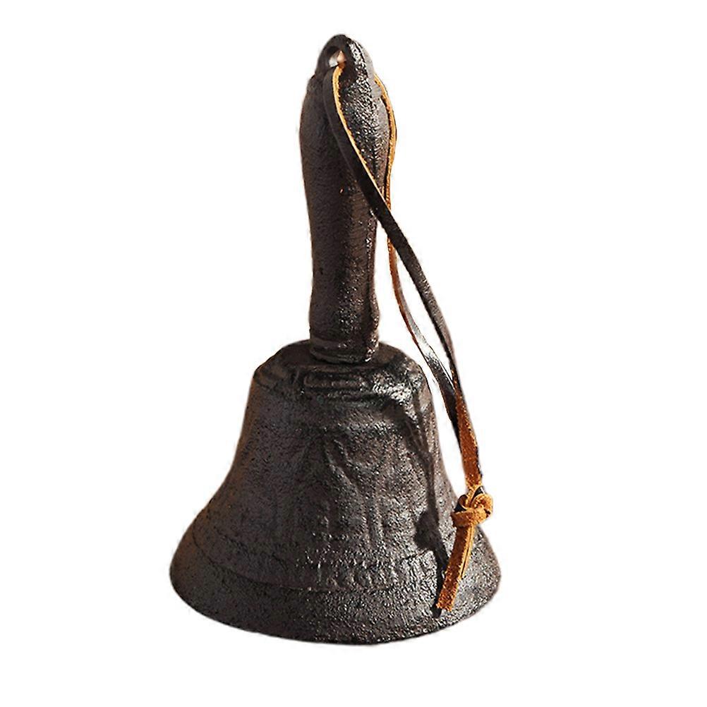 Archaize Bell Cast Bells for Decoration 2Pcs Rustic Style Iron Material
