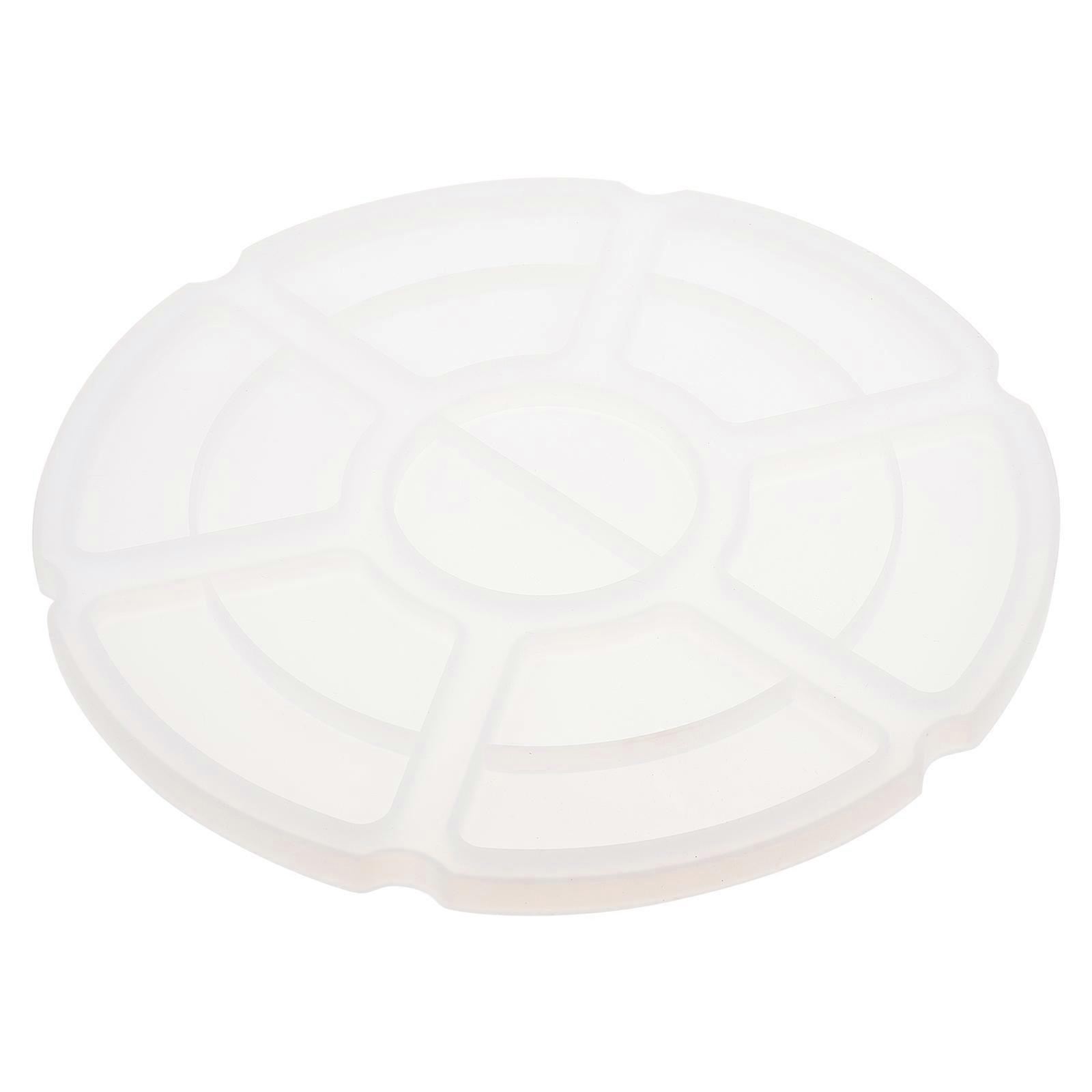 Resin Craft Mold Paint Tray for DIY Projects 6Pcs Color Tray Set