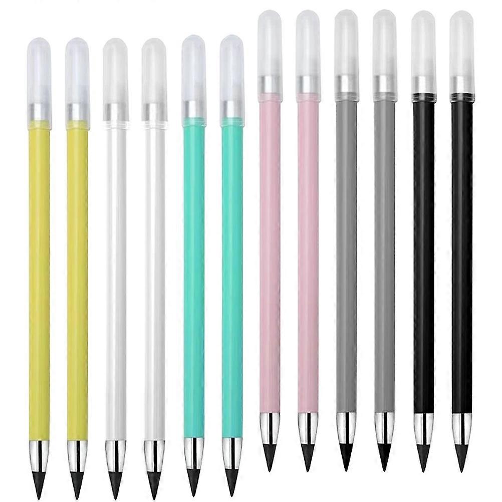 Everlasting Pencils 12Pcs Ideal For Beginners And Teachers Available In Assorted Color Sizes 15.5X1CM
