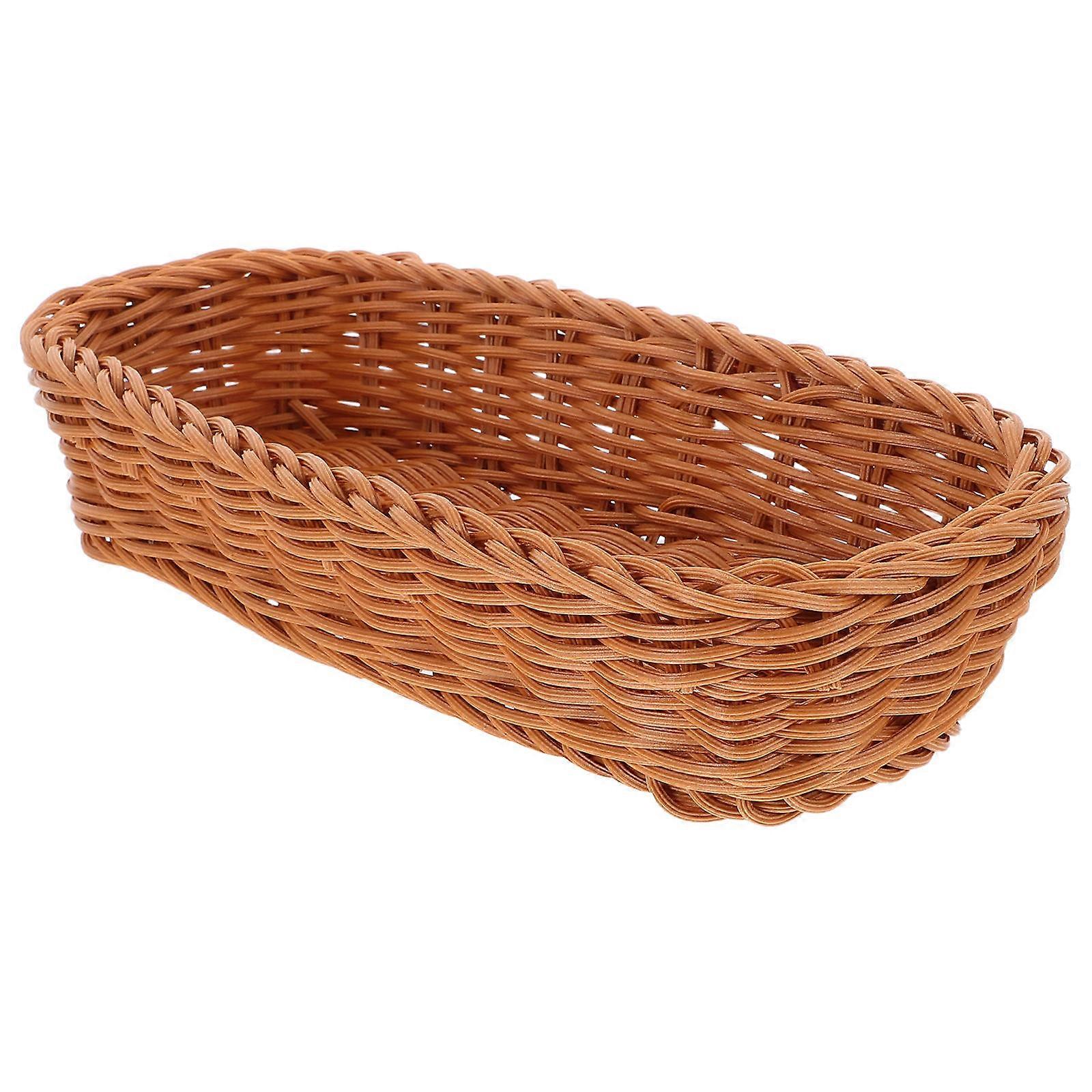 Cutlery Storage Basket for Tableware Organization 3Pcs Plastic Set
