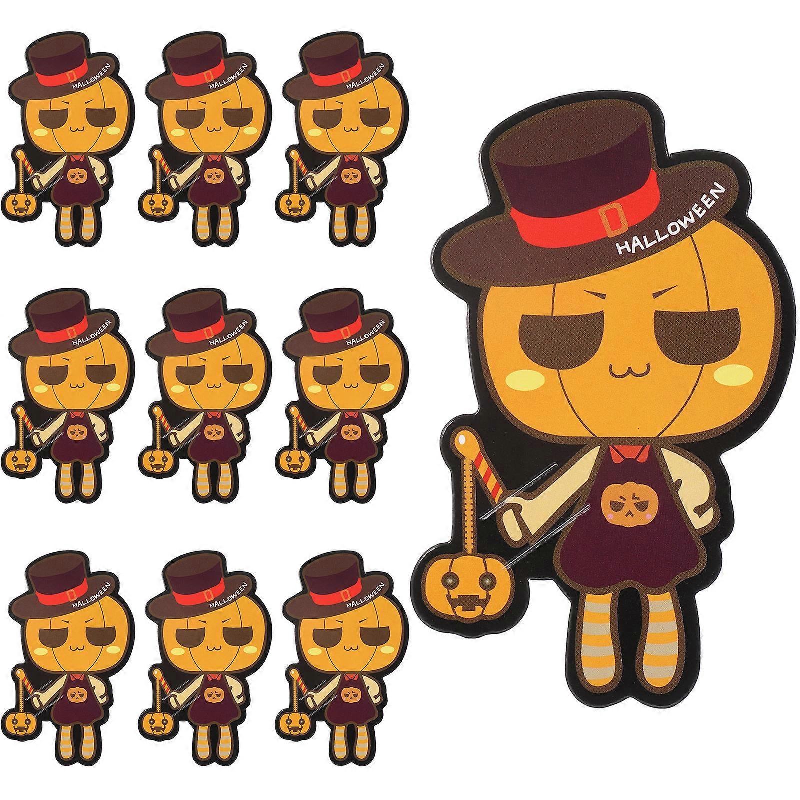 Rectangular Lollipop Holder Cards 200 Pcs For Halloween Party 11.6x7x0.2cm Bright Multi Color Display Lollipop