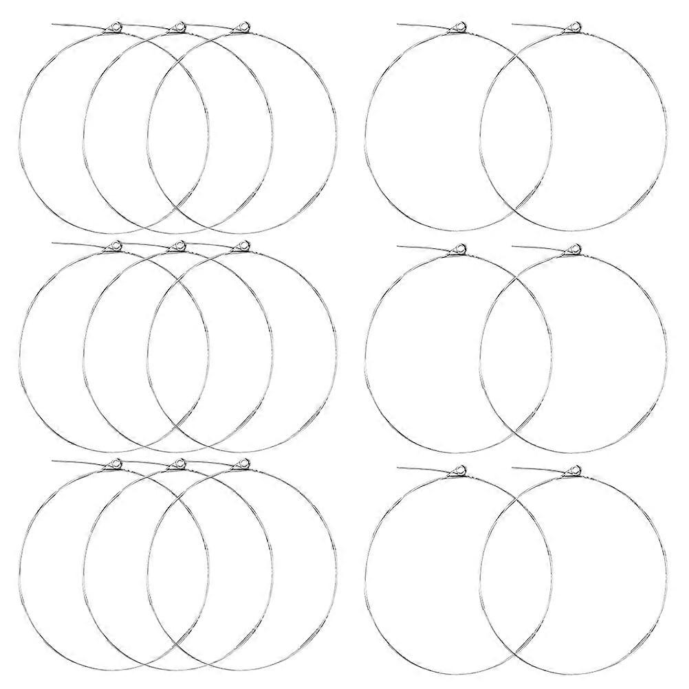 Metal Electric Guitar Strings for Replacement 400Pcs Set Silver