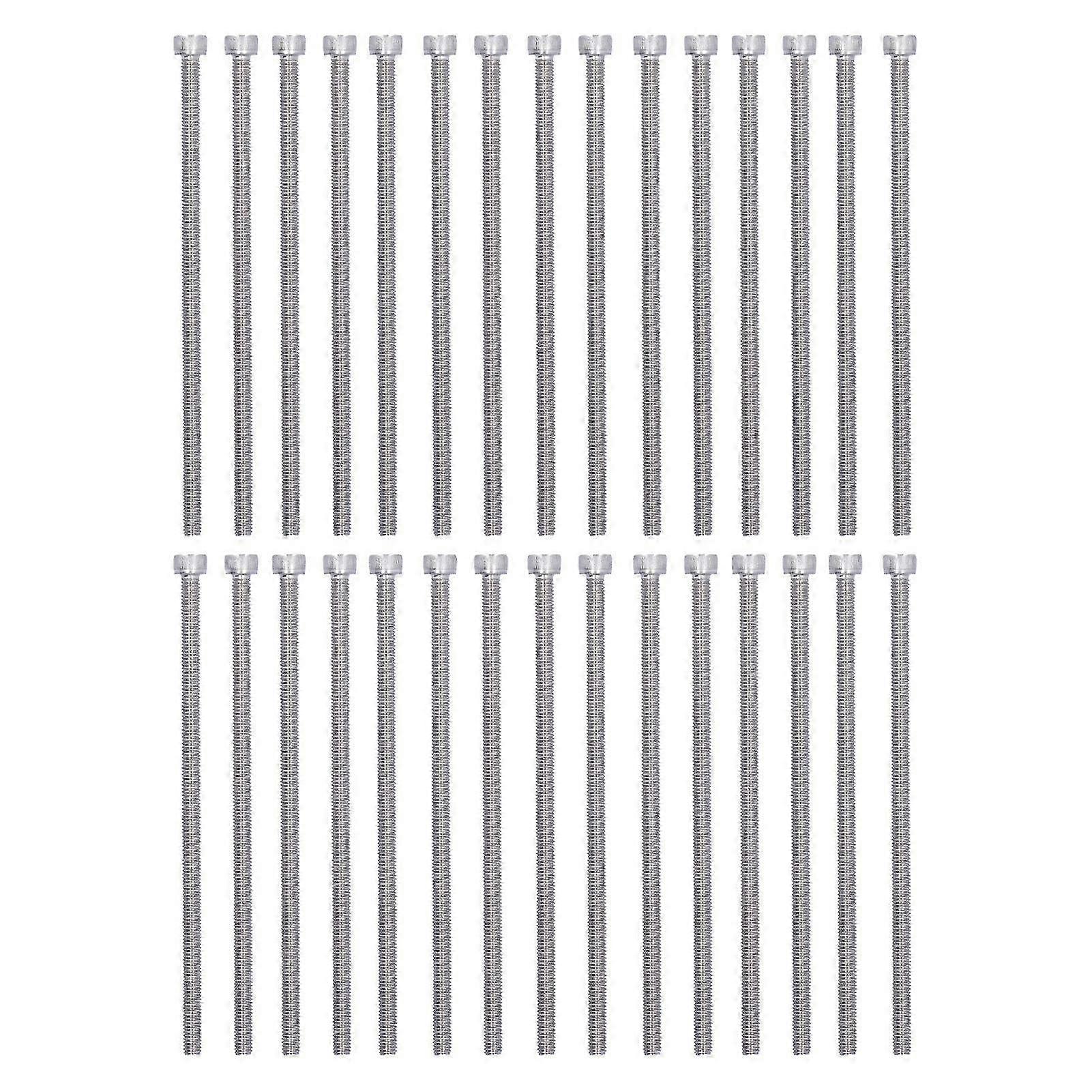 High quality 30pcs M6 cylindrical head 304 hexagon socket screw M6*90