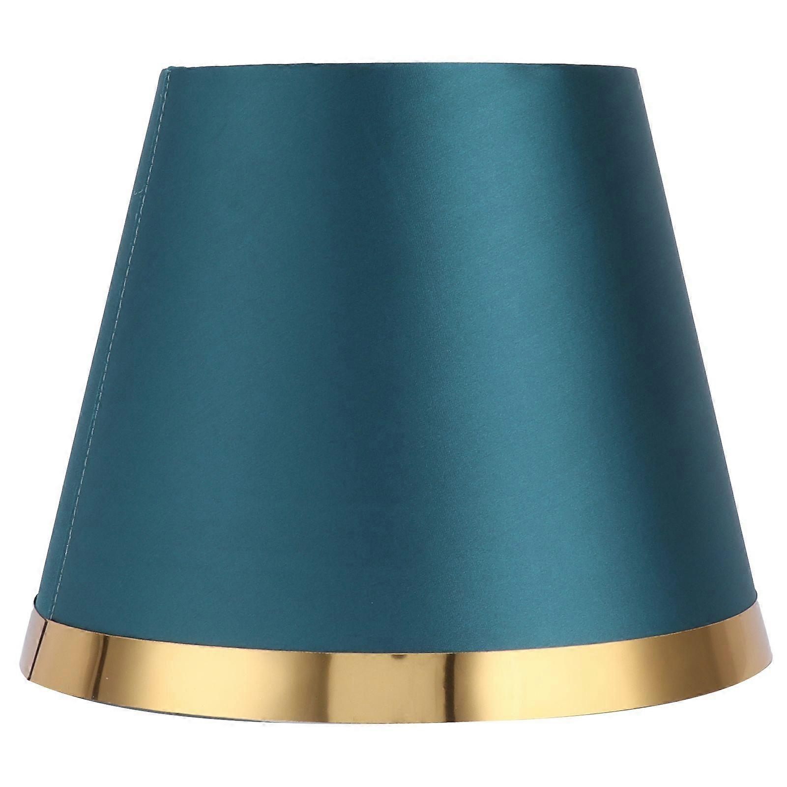 Fabric Lamp Shade European Style Modern Lampshade for E27 Table Lamp Floor Light SuppliesPX127 Green