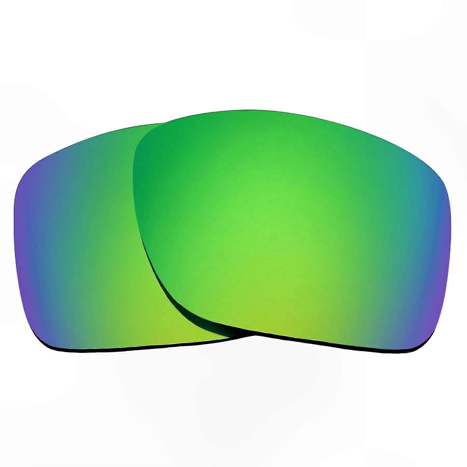 Green Mirror Polarized Replacement Lenses for Sliver Sunglasses