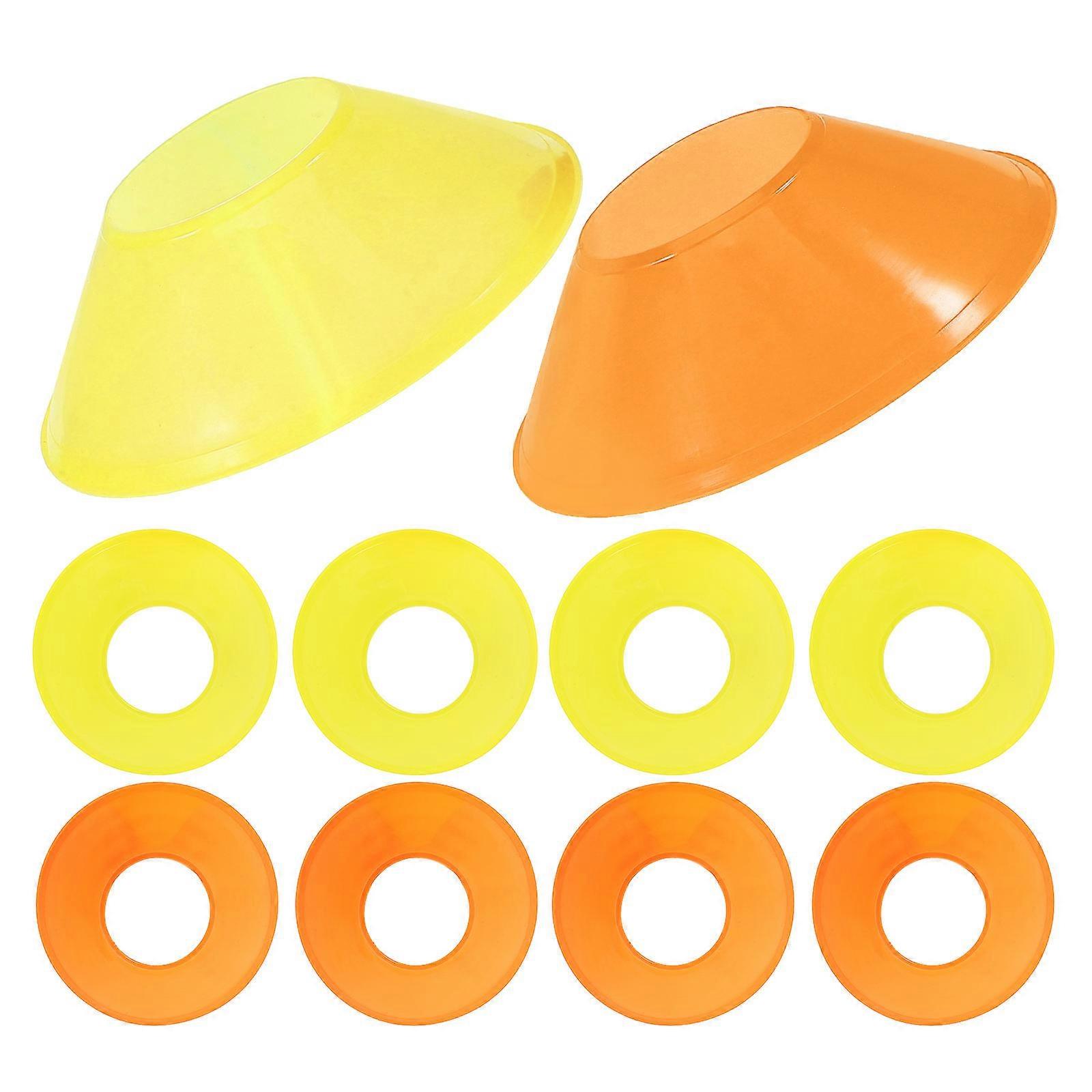 Mini Disc Cones for Soccer Drills Flexible Training Cones 40Pcs Set