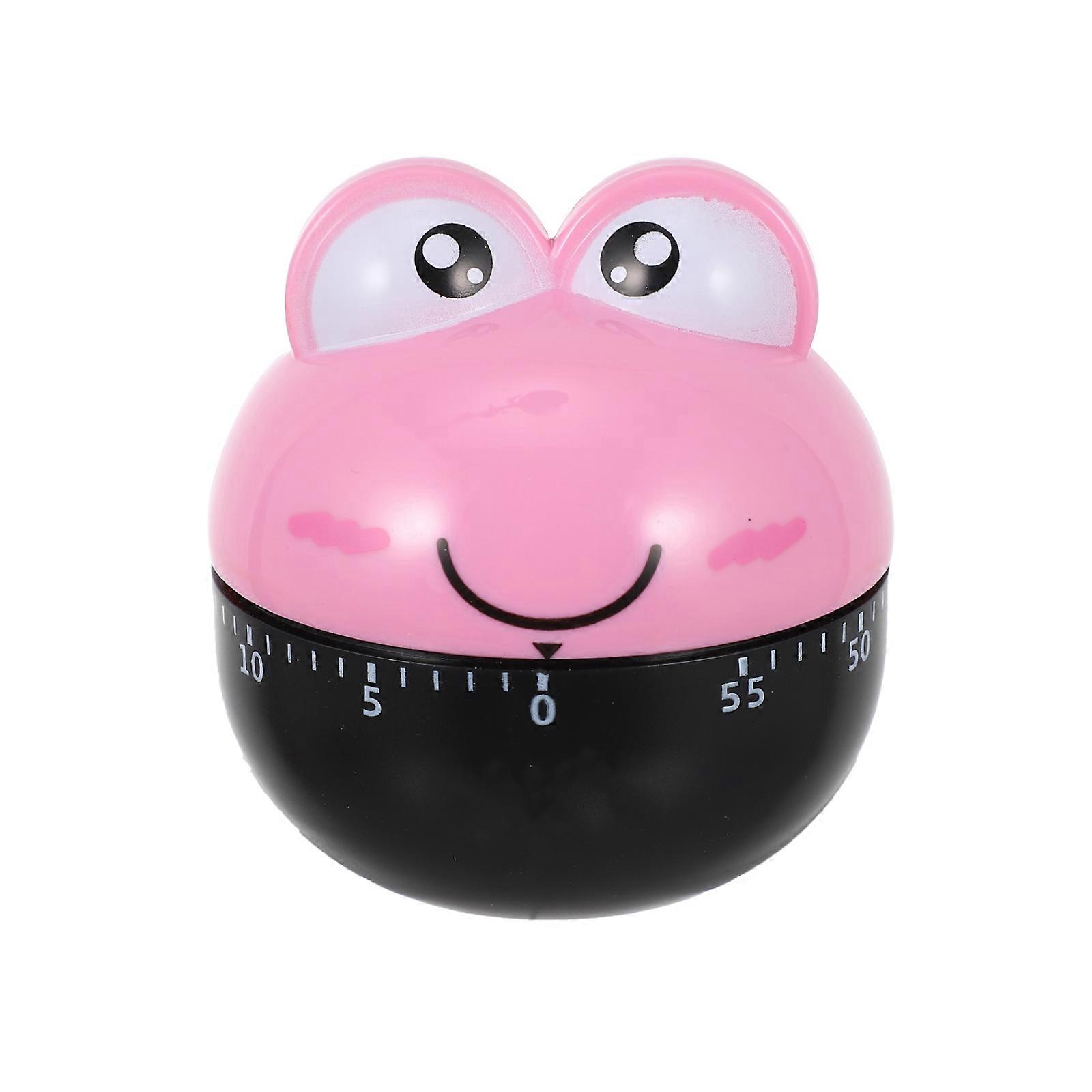 Mechanical Kitchen Timer Manual Mechanical Timer Preschool Education Easy to Identify 2.8×2.8×2.8in 1Pcs