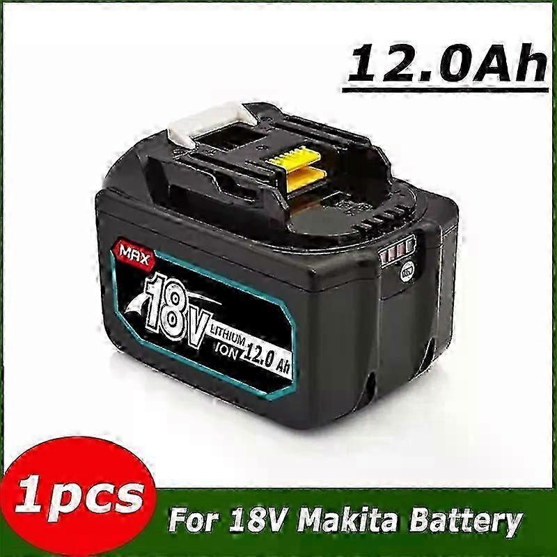 Applies To For Makita 18v 12ah Battery Li-ion Replacement Lxt Bl1860b Bl1860 Bl1850 Bl1830 Dhp482rfx9 Bl1815 Lxt400 For Cordless Drills