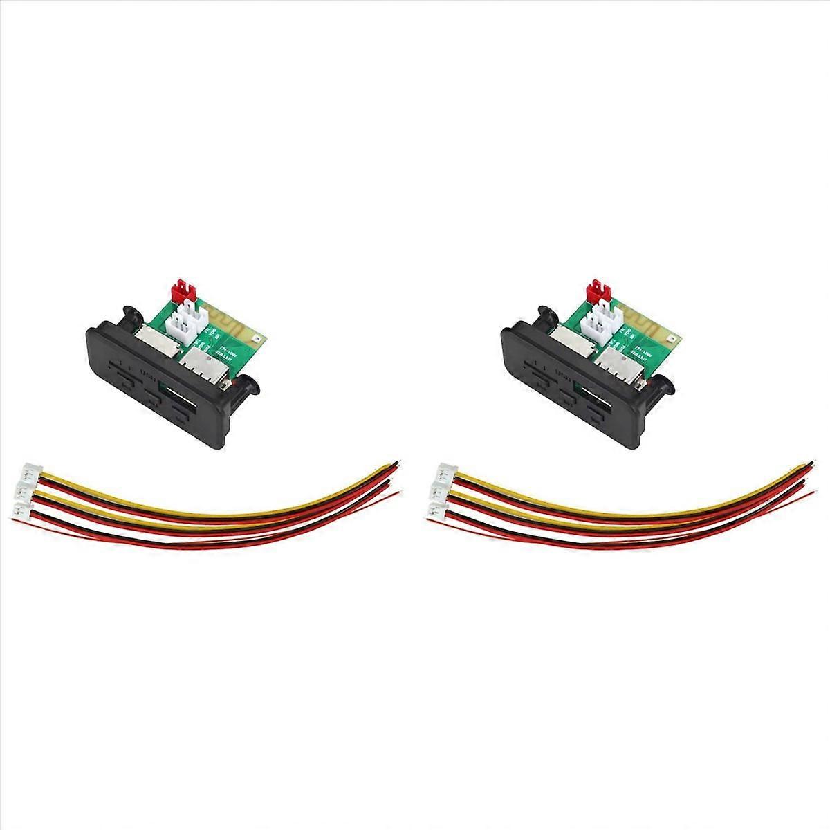 Upgrade Bluetooth 5.0 Car Radio MP3 Player 5V 12V WMA Decoder Board Audio Module FM TF USB 3.5mm AUX