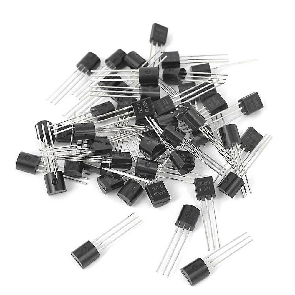 Npn Pnp S8050 for Electrical Appliances 100Pcs Black