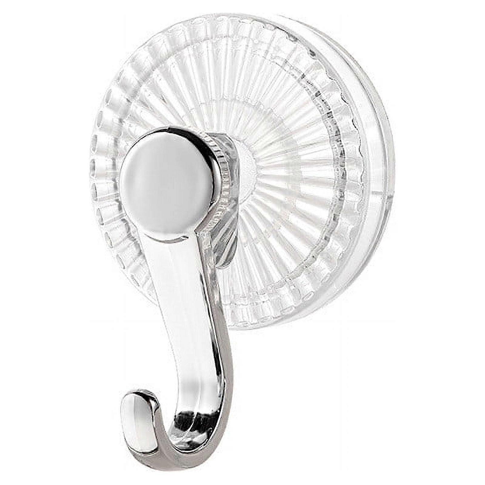 Oggfader Heavy Duty Suction Cup Hooks, Powerful Waterproof Wall Hanger for Shower, Towel, Bathrobe, Compatible with Glass, Window, No Punching