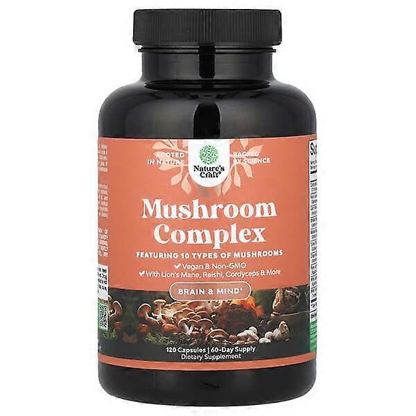 Nature's Craft, Mushroom Complex, 120 Capsules