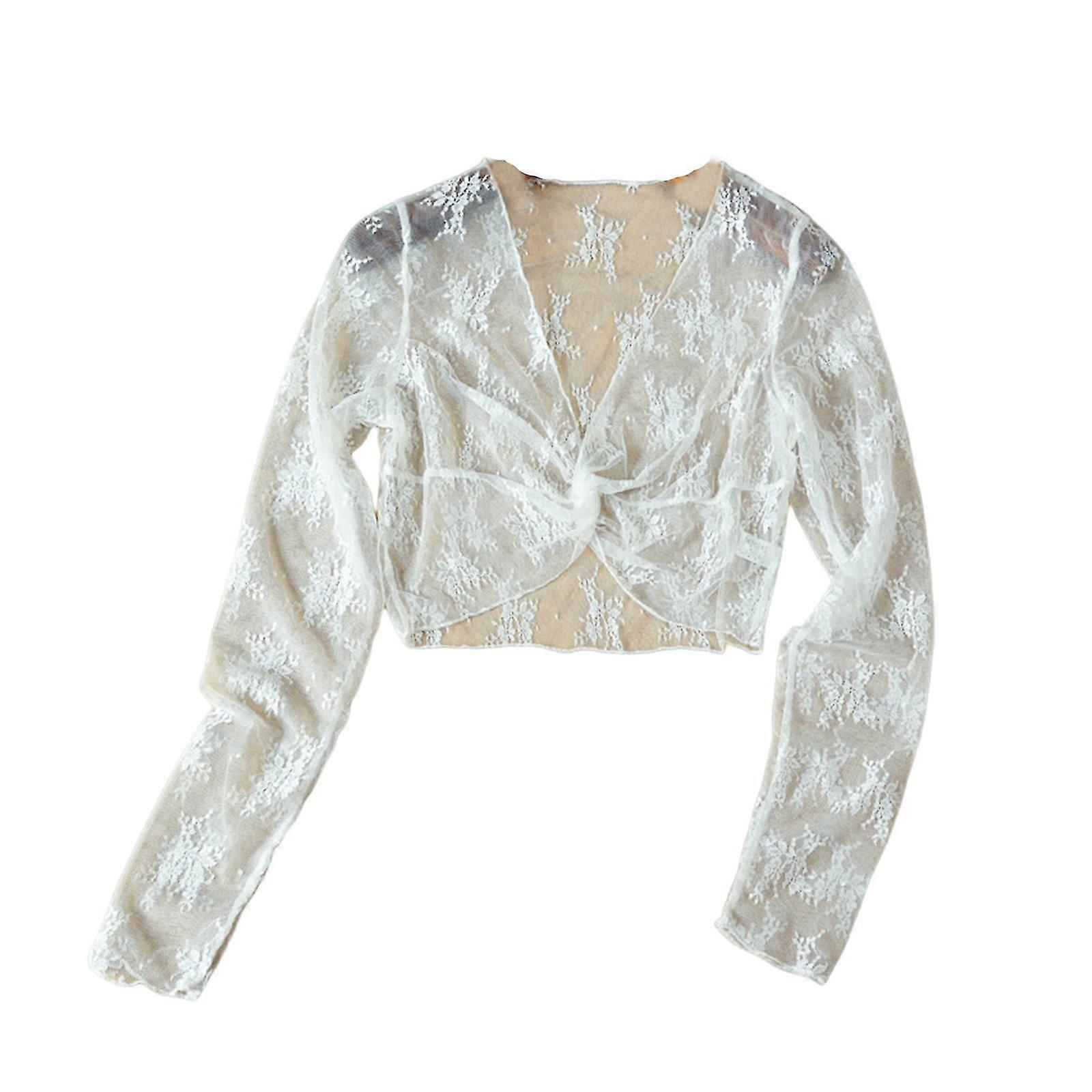 Women Floral Lace Bolero Shrugs Evening Jackets Wedding Cardigan Long Sleeve Twist Front Party Dress Cover Up for Bride White XL | Fruugo UK Women Floral Lace Bolero Shrugs Evening Jackets Wedding Cardigan Long Sleeve Twist Front Party Dress Cover Up for Bride White XL | Fruugo UK