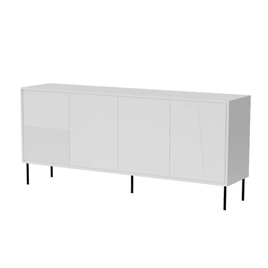 Cómoda 4D Abi 200x45x88 Blanco mate