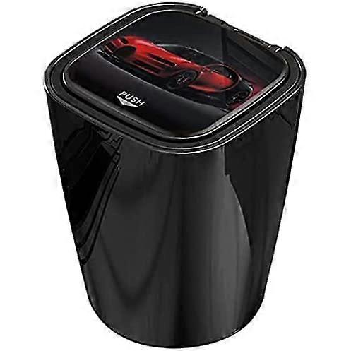 Car Portable Ashtray Compatible Built In Lighter Blue LED Automatic Lid