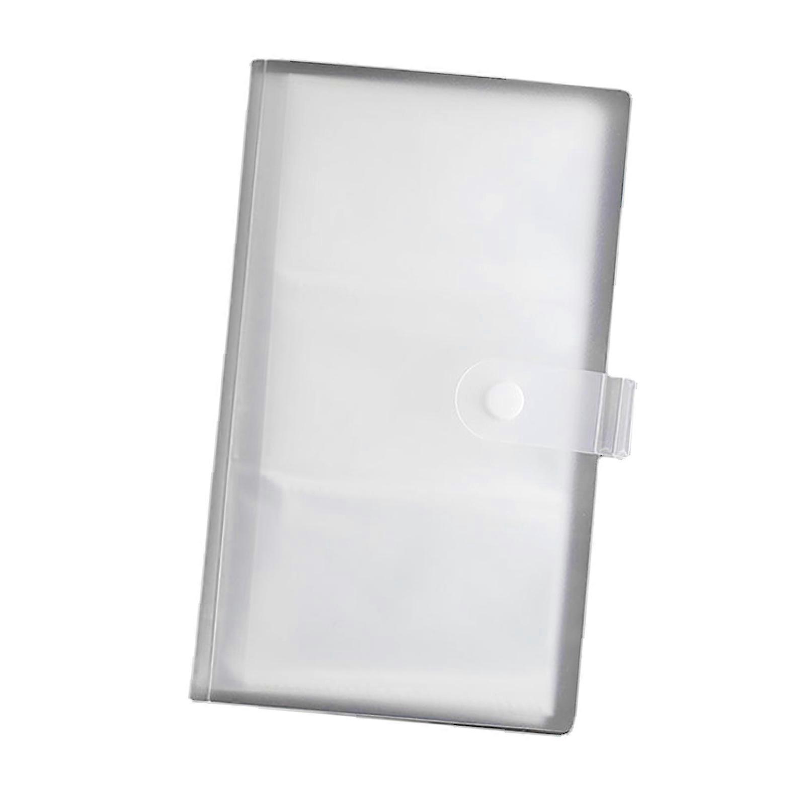 Compactly A6 Insert Sheet Protector Album Lightweight Design For Storing Tickets Notes Personal Collections Multicolor