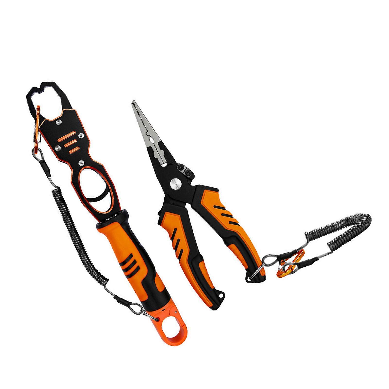 Good Quality Fishing Tool Compacts Fish Control and Weighing Accessory for Easy Handling Multicolor