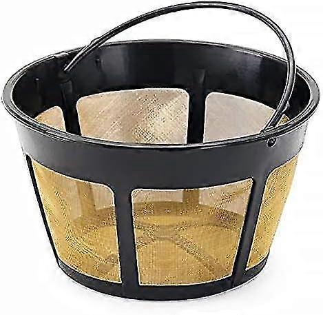 Reusable coffee filter for coffee machine cup replacement