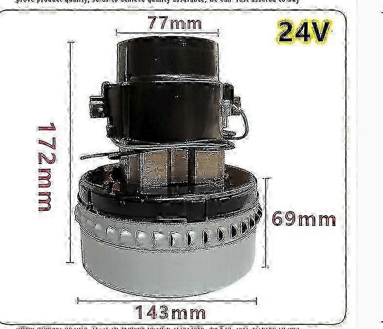 Efficient washing machine motor for Midea 24V 500W