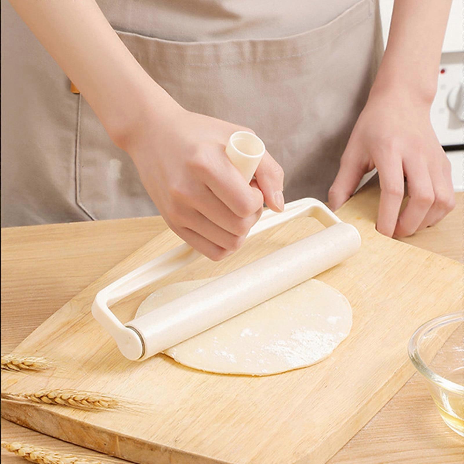 WJSXC Rolling PinRolling PinRolling PinBaking ToolsLightweight and FlexibleDumpling Rolling PinRolling StickRolling PinPressing Stick White