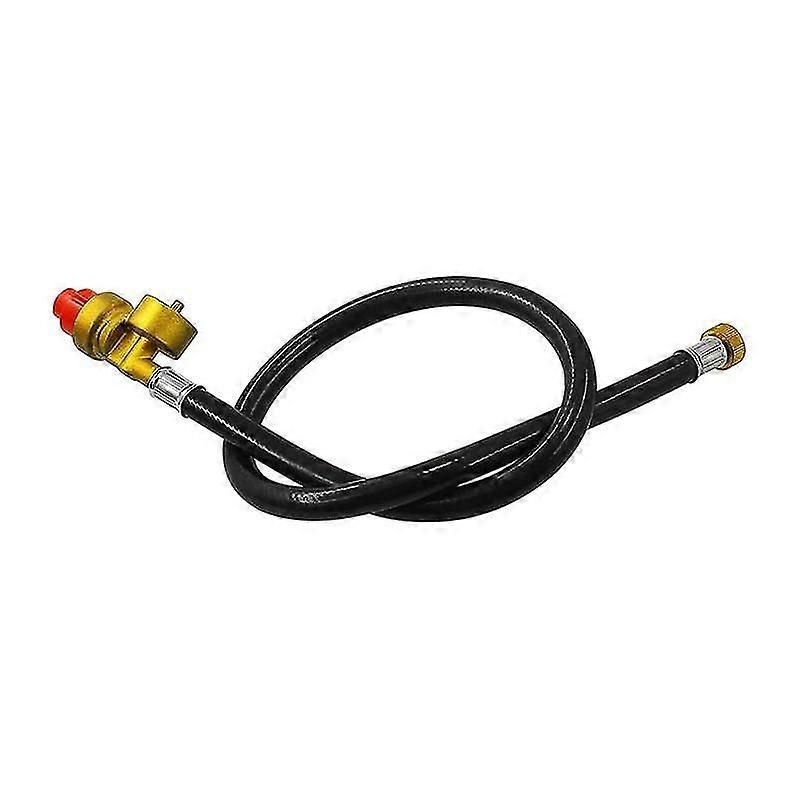 26 אינץ 'דלק פרופאן בוטאן גז נייד מחליף תנור מחנאות וסת עם צינור להמיר לבקבוק סילוק 1LB