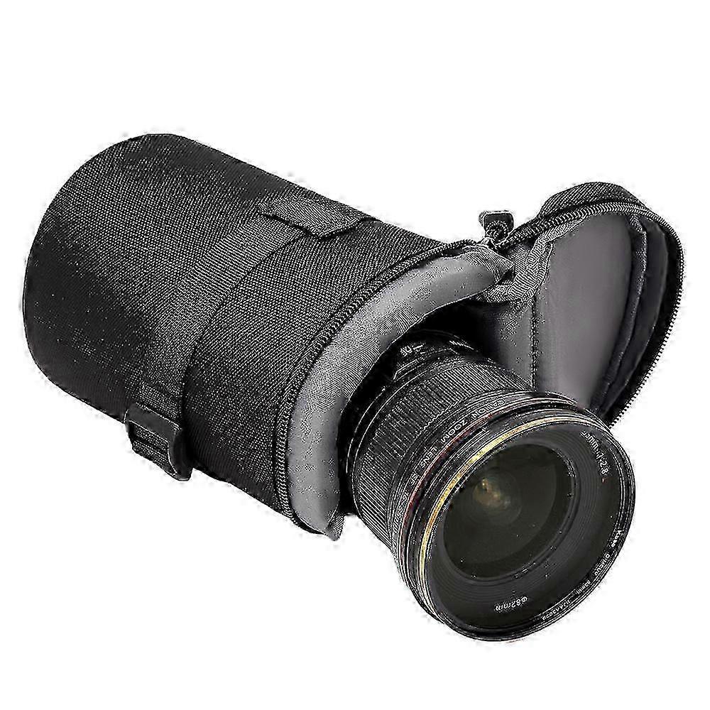 Camera Lens Bag Waterproof Shockproof Single Lens Storage Case Protective PouchHwy