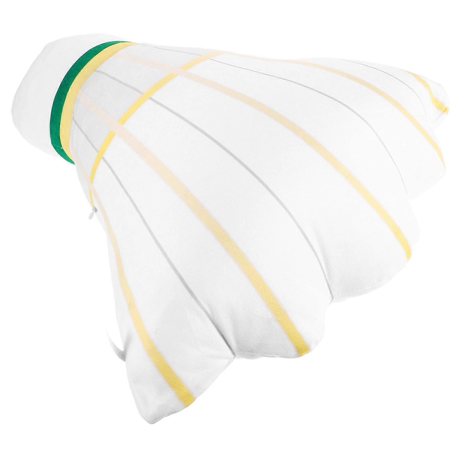 Cute Plush Badminton Pillow Soft Comfortable Cartoon Cushion
