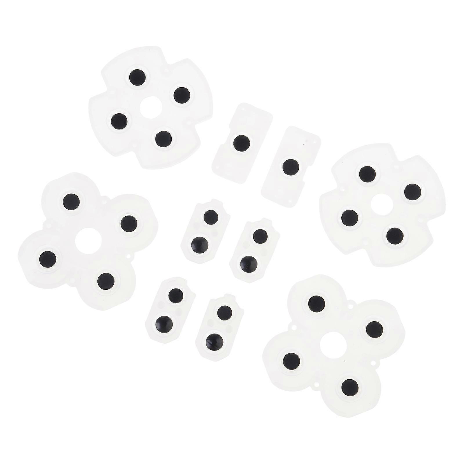 Soft Rubber Replacement Silicone Conductive Adhesive Button Pad Keypads for  Gamepad Accessory Multicolor