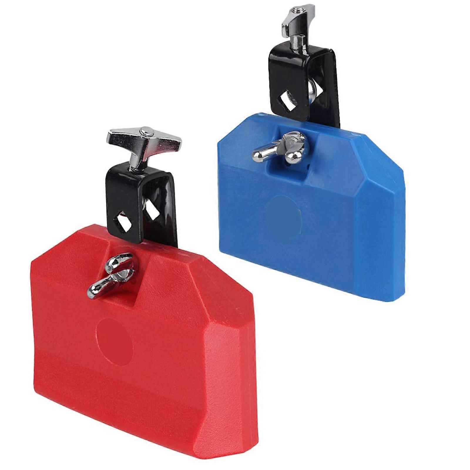 Pair of 2pcs Drumming Claves Musical Accessories Set Child Safe Materials Quick Assembly for Band Setups Music Lessons Multicolor