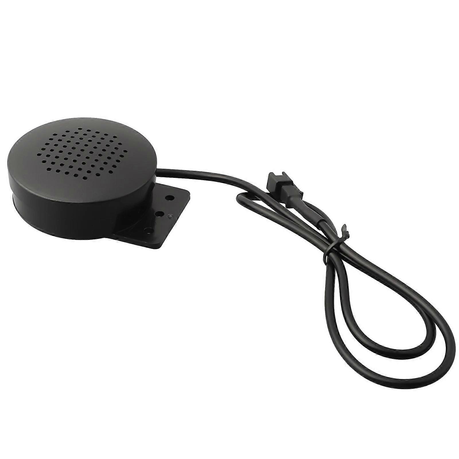 2 Pin Car Security Speaker High Volumes Output Weatherproof Shockproof Security Alarm Speaker Metal Quick Installation Multicolor