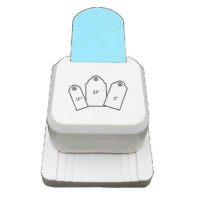 3 En 1 Coin Paper Punch 1.5 « 2 » 2"2.5 » Paper Craft Tag Punch Diy Label