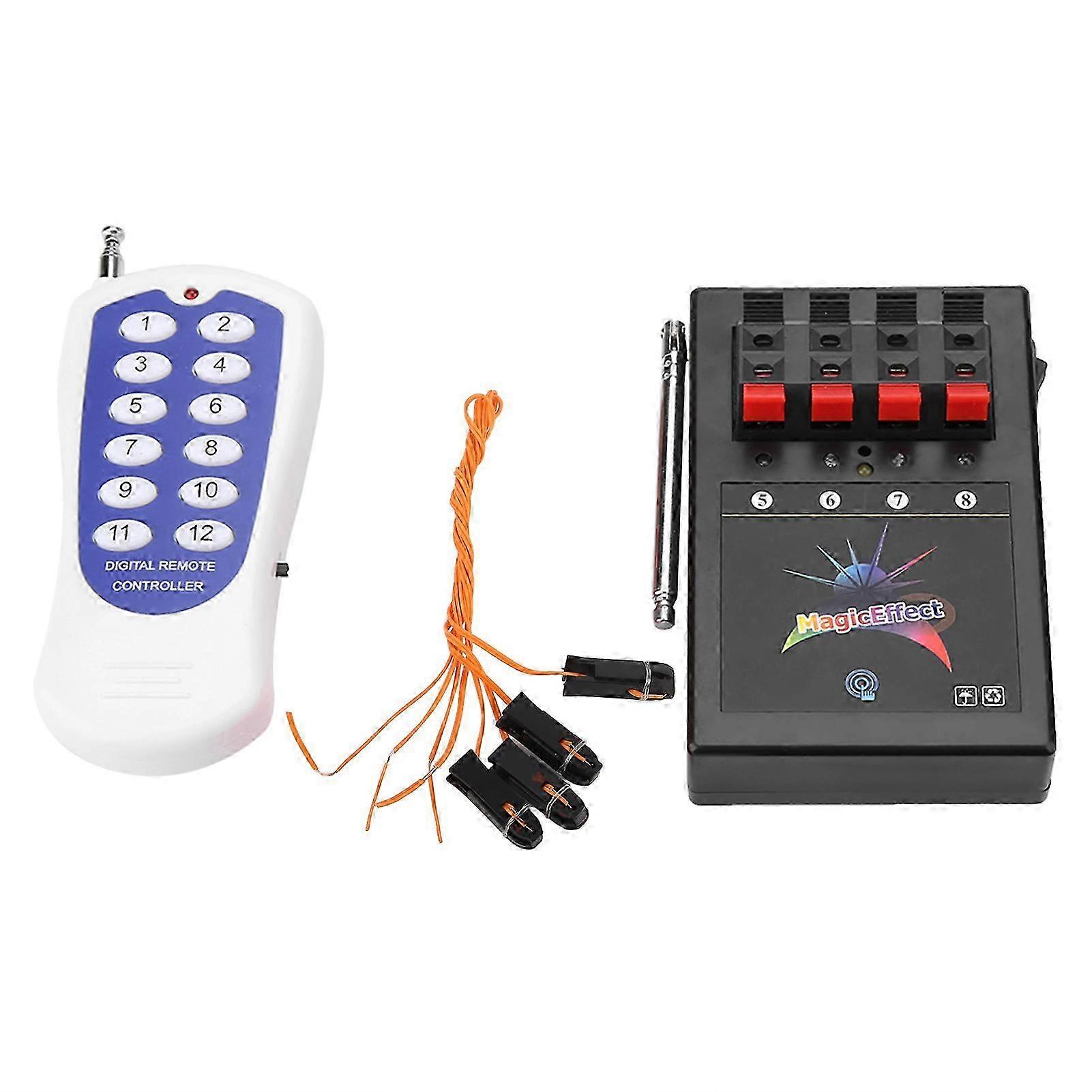 25-26 Professional 12 Keys Wireless Fireworks Firing System Igniters Remote Control