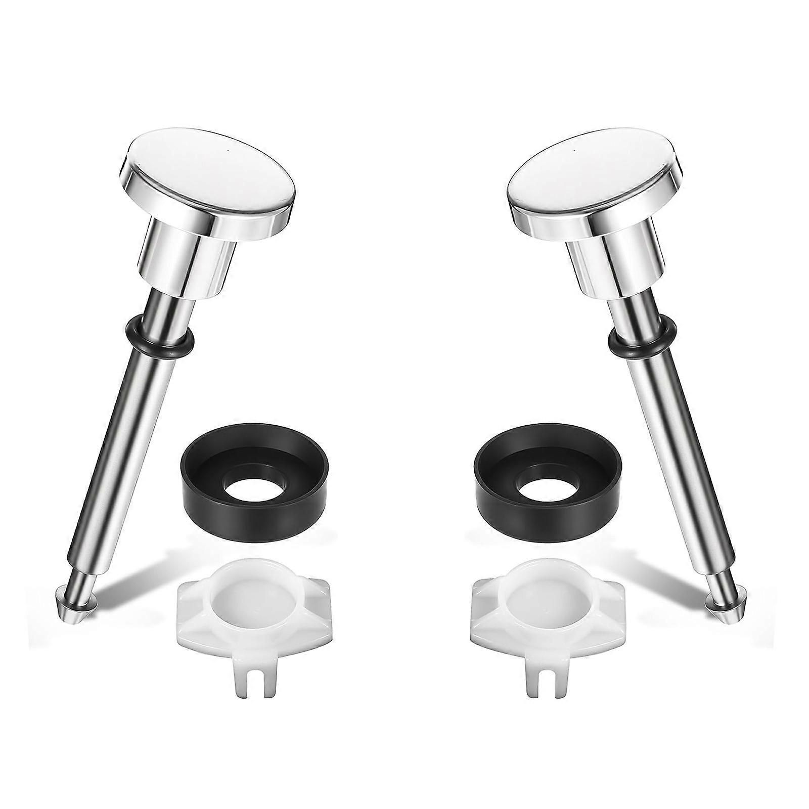 Bathtubs Shower Diverter Valves Repair Set 2Pcs Leakproof Faucet Fix Replacement Includes Seal Gate Daily Casual Use Multicolor